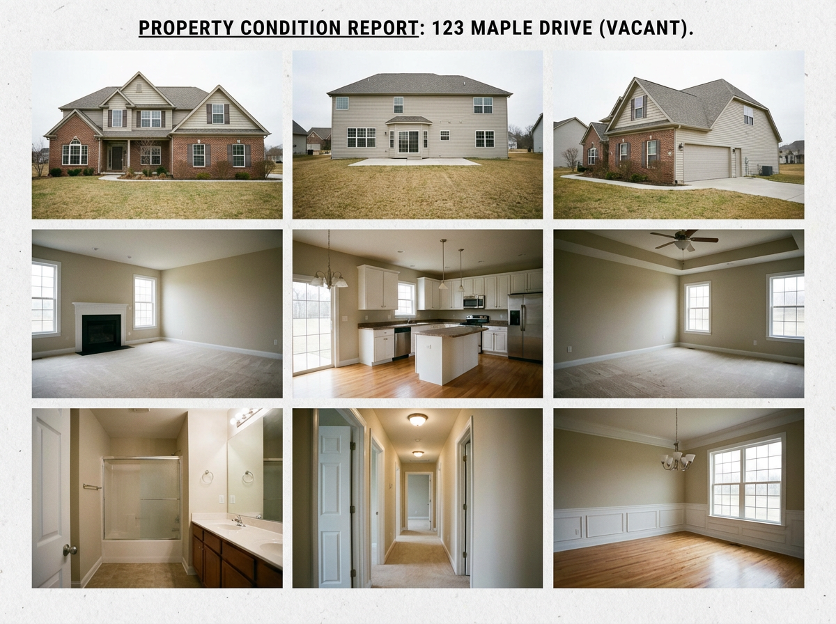 Property documentation aerial photography